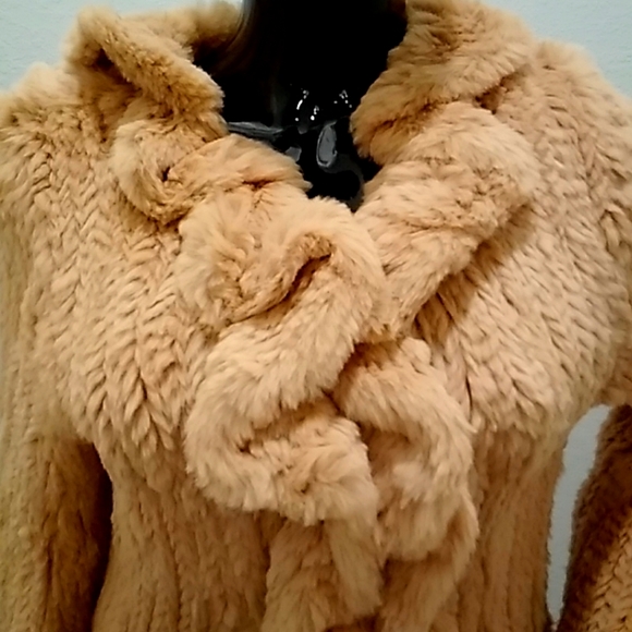 LA Fiorentina Fur Jacket - Picture 2 of 10